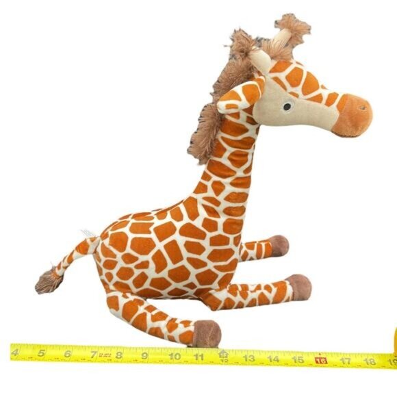 Kohls Cares Giraffe Plush Stuffed Animal Toy 13" Sitting Soft Polyester For Kids - Picture 9 of 10